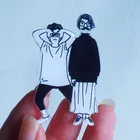 Забавные броши, Новое поступление, милые Мультяшные персонажи, значки, булавки, Женская акриловая брошь, большие значки на лацкан, значки, подарки для друзей