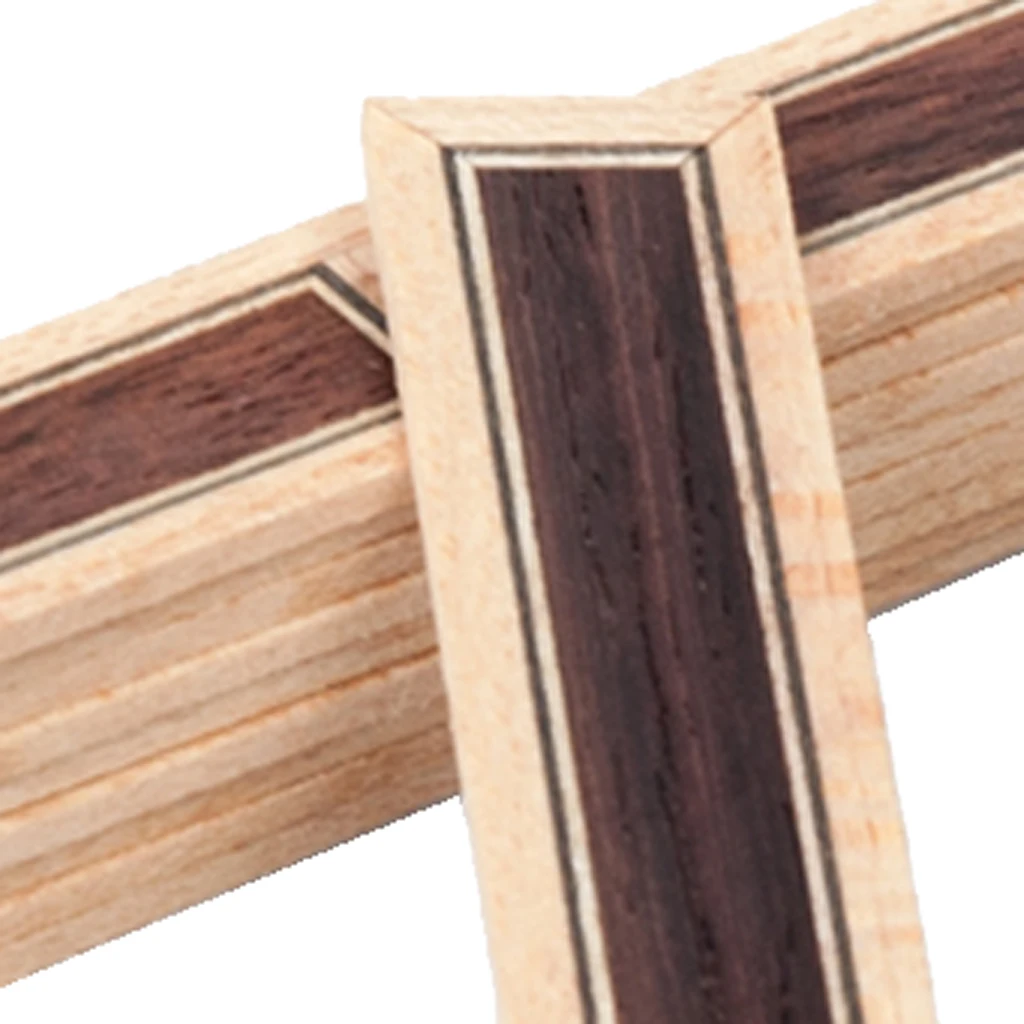 

10pcs Guitar Tie Blocks Inlay Wood Frame Series Guitar Accessories