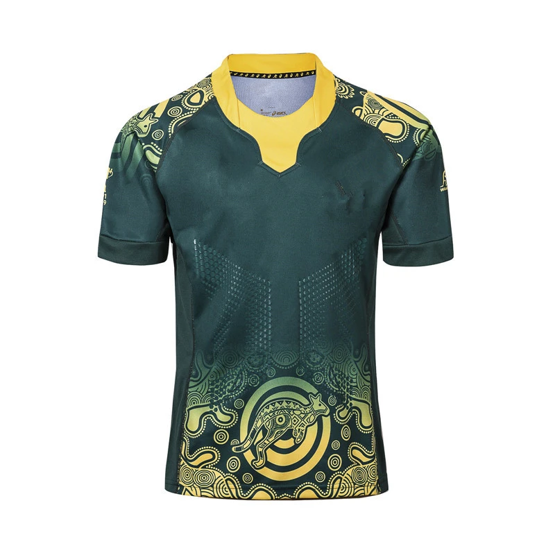 

Australia Rugby Jersey 2019 World Cup Jersey Away Sportswear Men's Tshirt