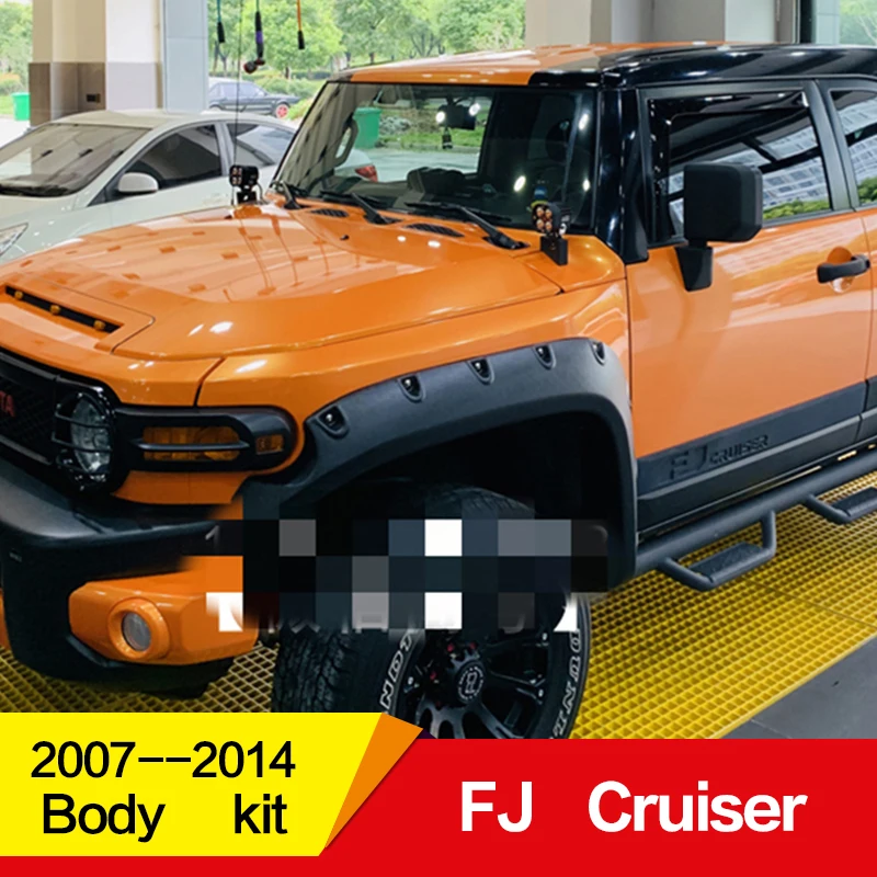 Подходит для Toyota FJ Cruiser Body kit fender 2007- год Воздухозаборники вентиляционные крышки автомобиля refitt широкий кузов аксессуары