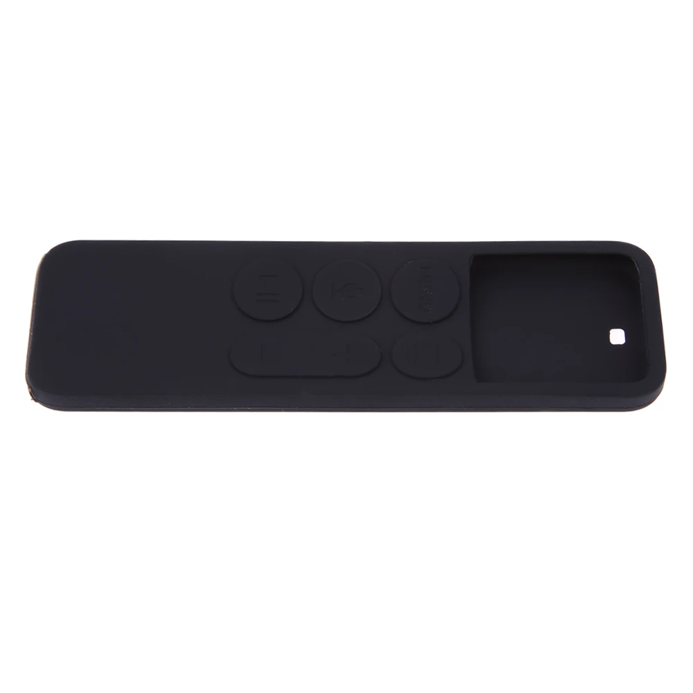 Protective Case Accessories TV Removable Remote Control Cover Dustproof Protector Black Silicone Soft Casese for Apple 4 | Дом и сад