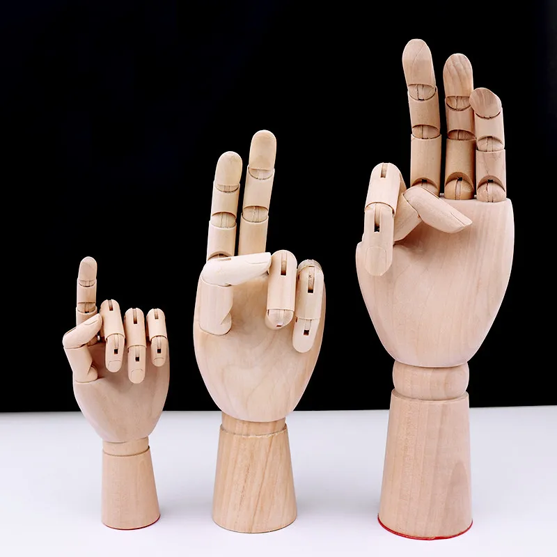 Подвижная деревянная мужская модель лотоса кукла творческая эскизная детская