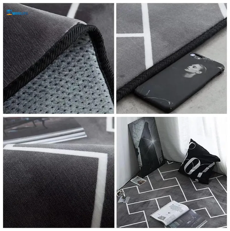 Новые Хрустальные кашемировые ковры для гостиной Мультяшные детские коврики и