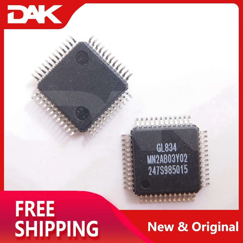2 шт. GL834 QFP USB 0 для SATA контроллер моста микросхема | Обустройство дома