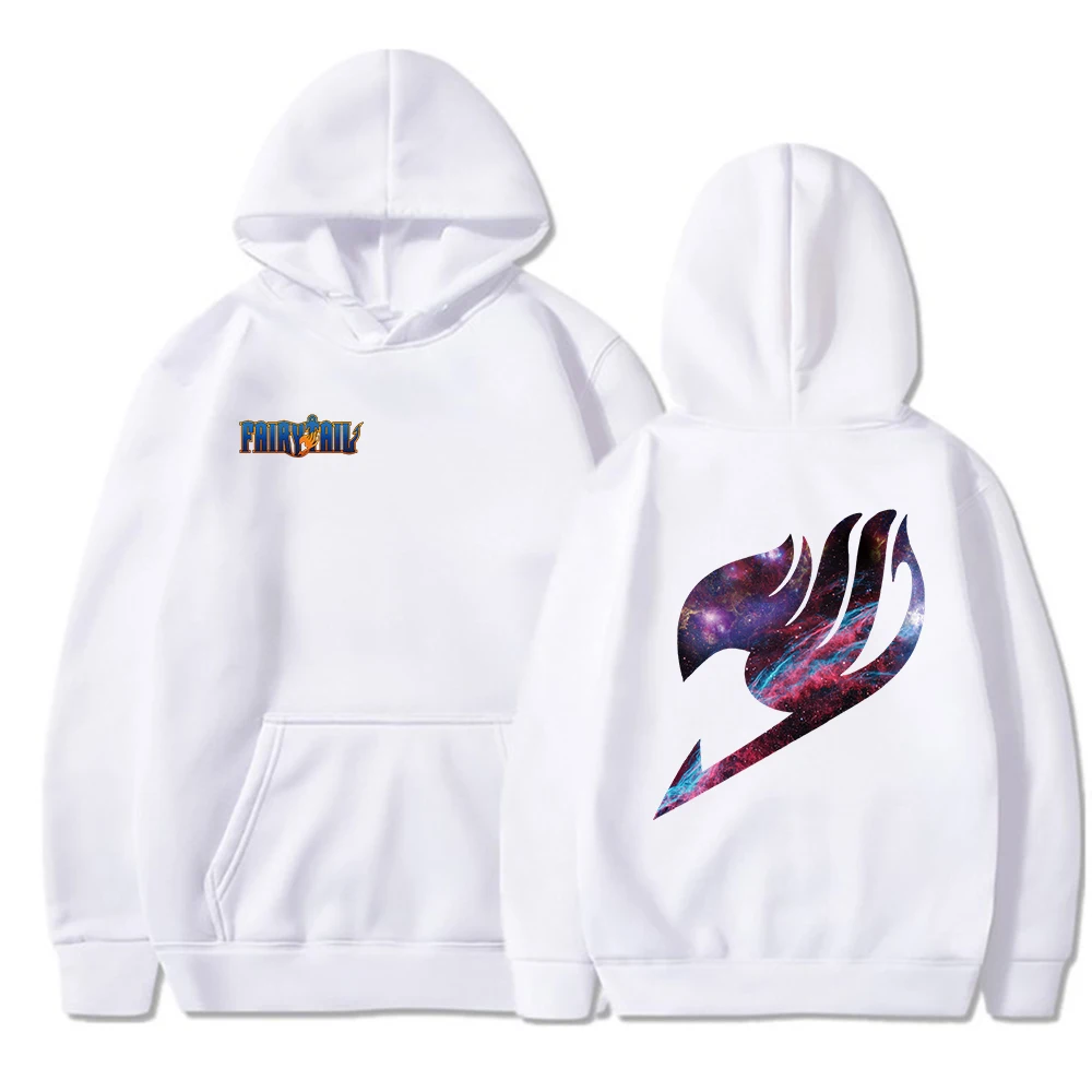 Women Hoodie Classic Anime Fairy Tail Graphic Print Hooded Creative Clothing Winter Harajuku Ulzzang Style Streetwear Unisex