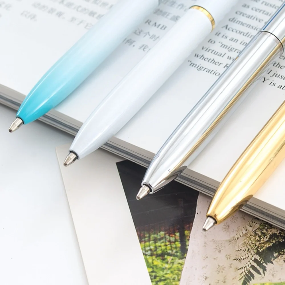 

10PCS Creative Glass Crystal Diamond Pens Ballpoint Pen Roller Pens Diamond Big Metal Pen for School