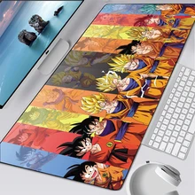 Anime Goku  Large  Laptop Mouse Pad carpet   Computer Pc Keyboard Gaming Mousepad Gamer Play Csgo manga game desk mat gift