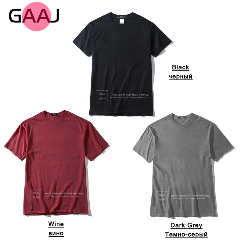 07 GAAJ, женская футболка, 100 хлопок, 3 шт., футболка, базовая, пустая, футболка для женщин, 3 упаковки, одноцветные топы, уличная футболка, 4XL, 5XL, 6XL - Цвет: 07