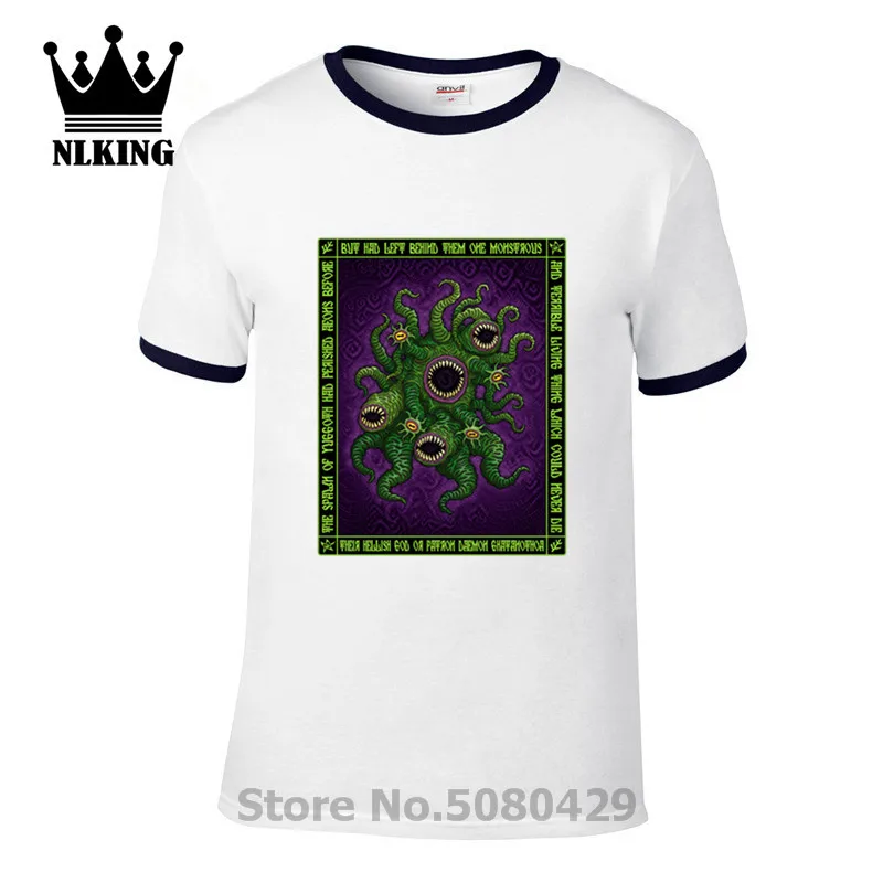 Ghatanothoa Icon-Azhmodai футболки хлопковая Футболка с рукавом loveccraft yuggoth necronomicon cthulhu