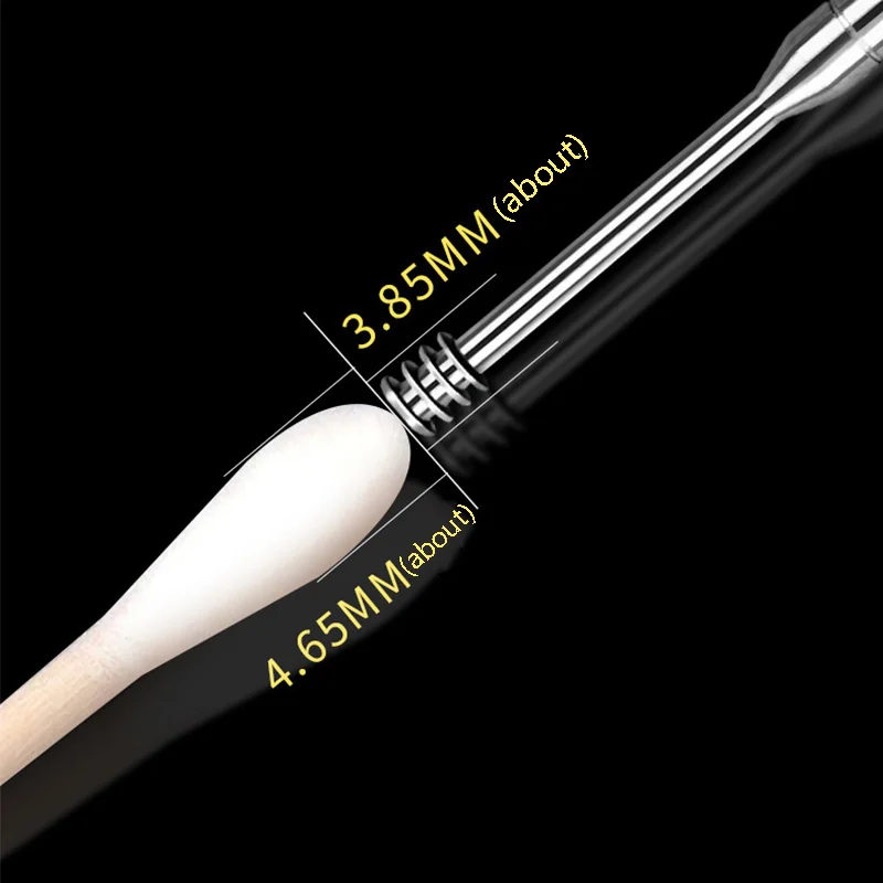 

8pcs Earpick Set Ear Wax Pickers Stainless Steel Earwax Remover Curette Ear Pick Cleaner Ear Cleaner Spoon Ear Care Clean Tool