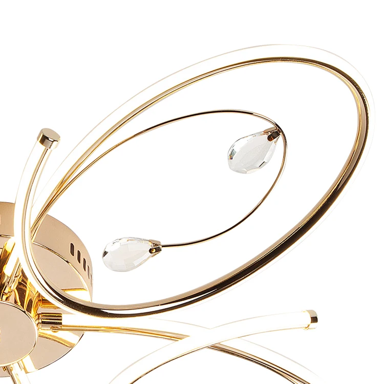 

Economic Elegant Crystal Ball LED Ceiling Light Lighting From China