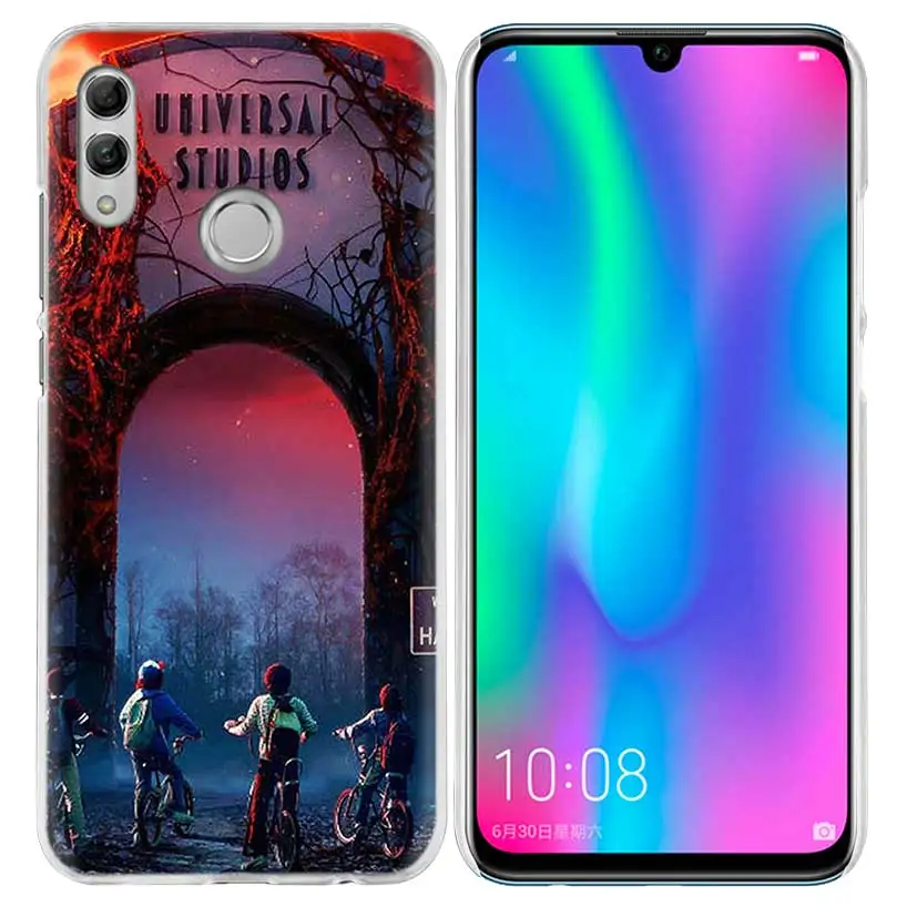 Чехол для ТВ-шоу странные вещи для huawei Honor 9X 8X Y9 20 9 10 Lite Play 8C 8A Pro V20 20i Y6 Y7 жесткий чехол для телефона