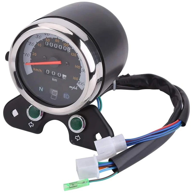 

Universal Motorcycle Dual Oeter Speeeter Meter Gear Digital Display