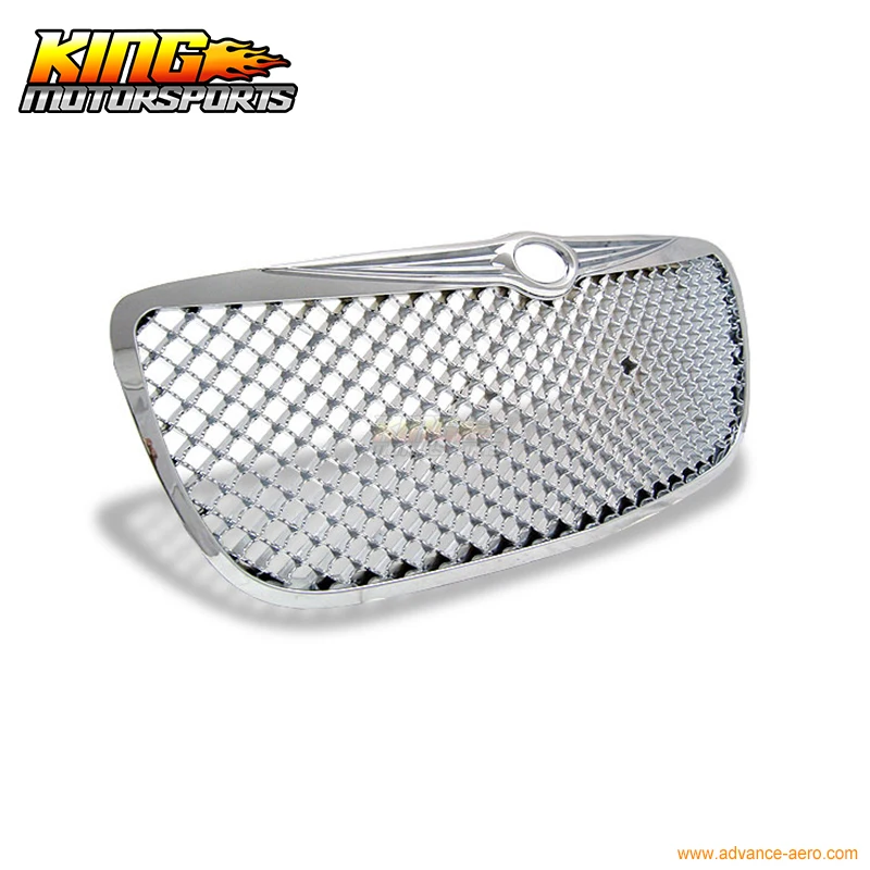 Подходит для 04-06 Chrysler Sebring сетчатая Передняя решетчатая решетка хромированный