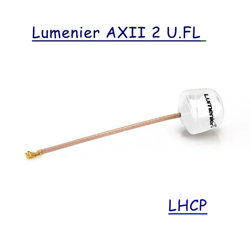 Lumenier AXII 2 5,8 GHz 2.2dBi усиление FPV Антенна MMCX/Прямая MMCX/U. FL/угловая стебби/дальняя антенна SMA RC Drone Accs
