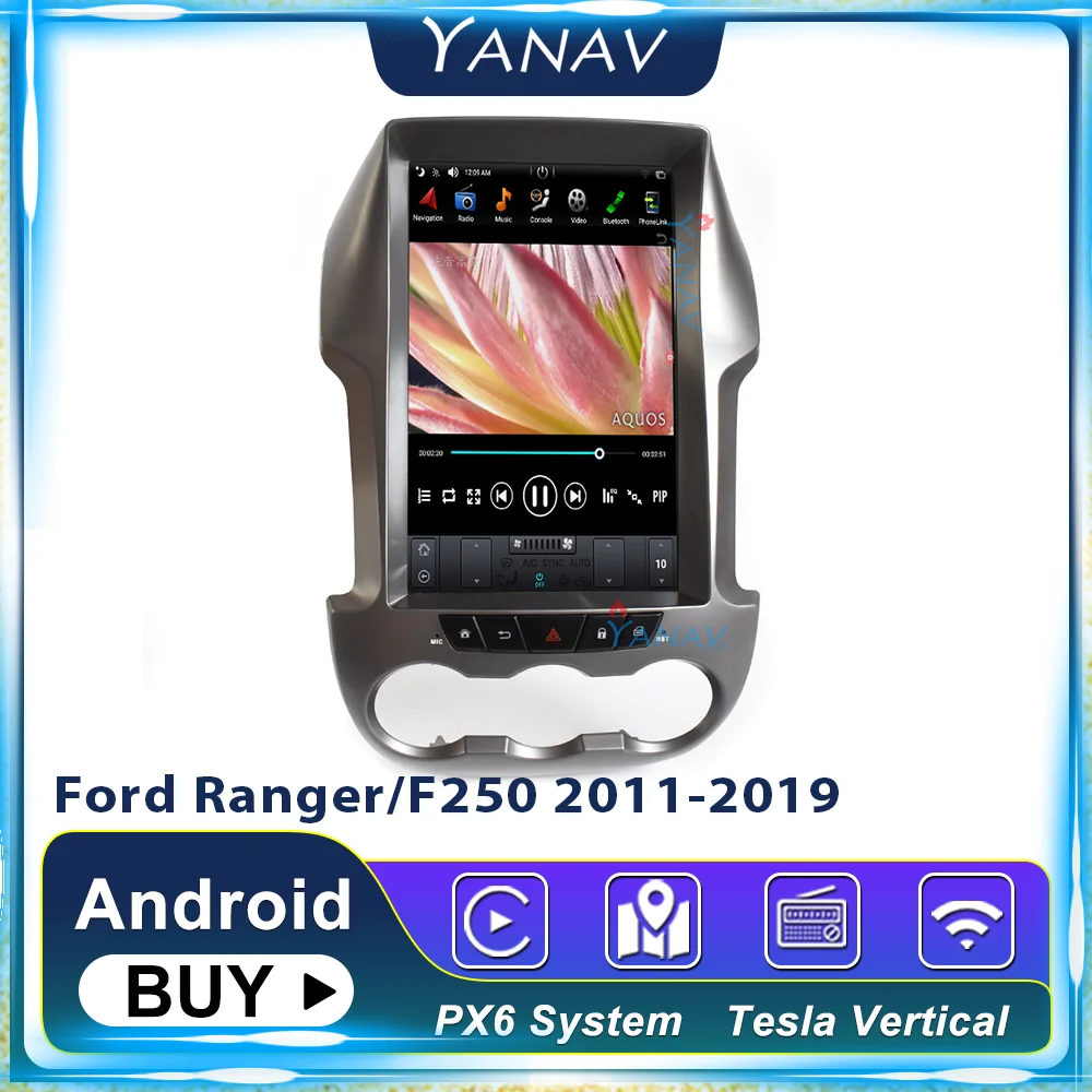 

2din android car radio audio multimedia player FOR-Ford Ranger/F250 2011-2019 car GPS navigation autoradio 12.1 inch DVD player