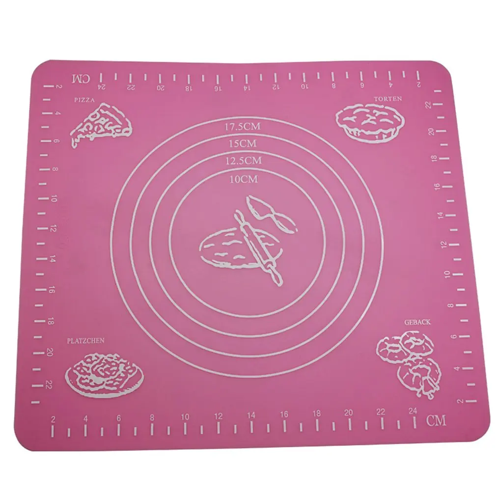 Антипригарный силиконовый коврик для выпечки кондитерские инструменты торта