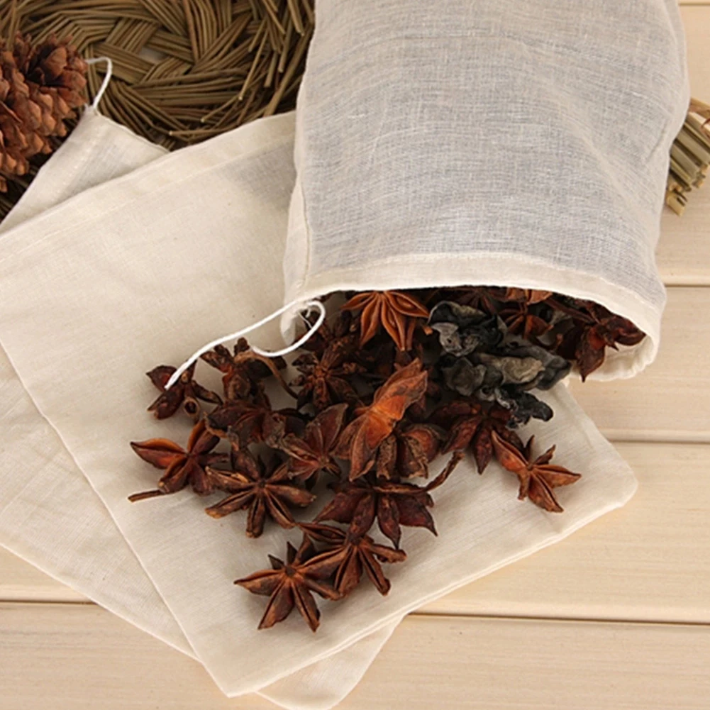 10 шт. в прозрачном пакете и нарочито бесхитростного дизайна Bolsa De тела из хлопка