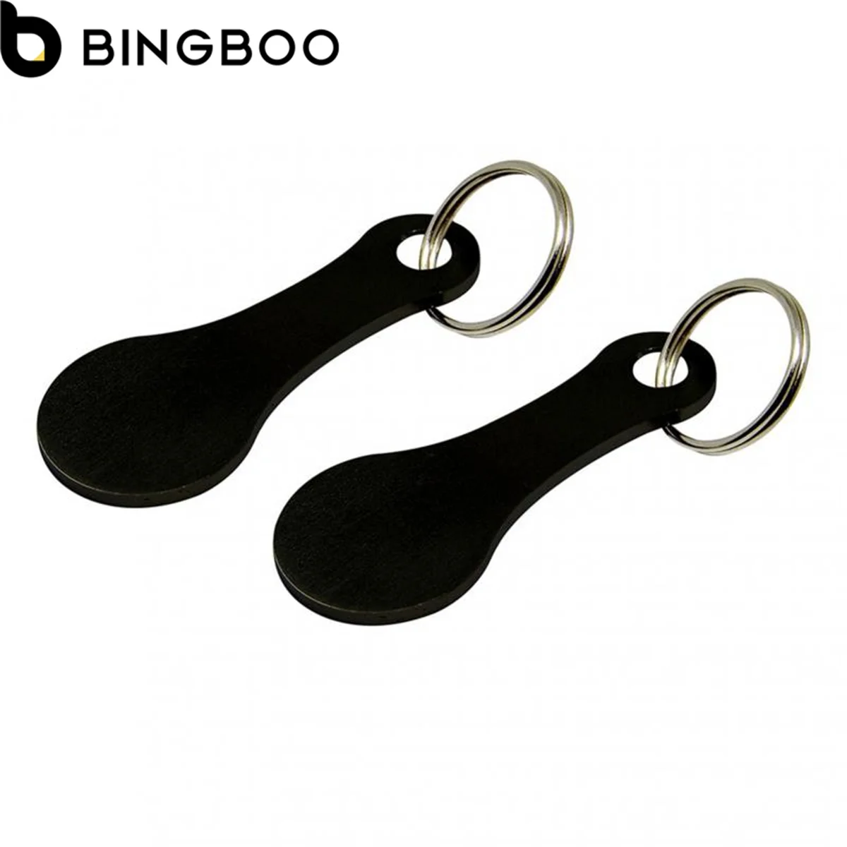 

2pcs Coin Holder Shopping Trolley Tokens Couple Key Chains Decorative Key Hook Keyrings Aluminum Alloy Key Ring Keychain
