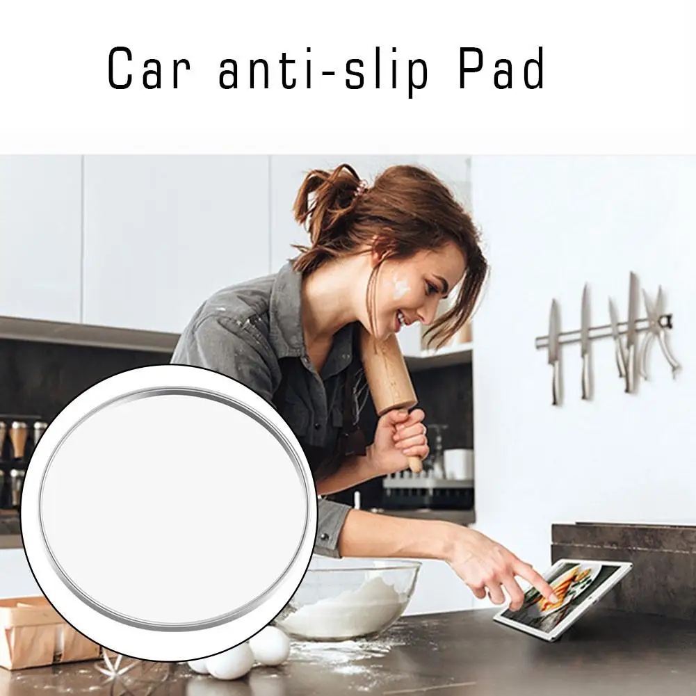Автомобильные украшения Противоскользящий коврик прозрачные круглые клейкие