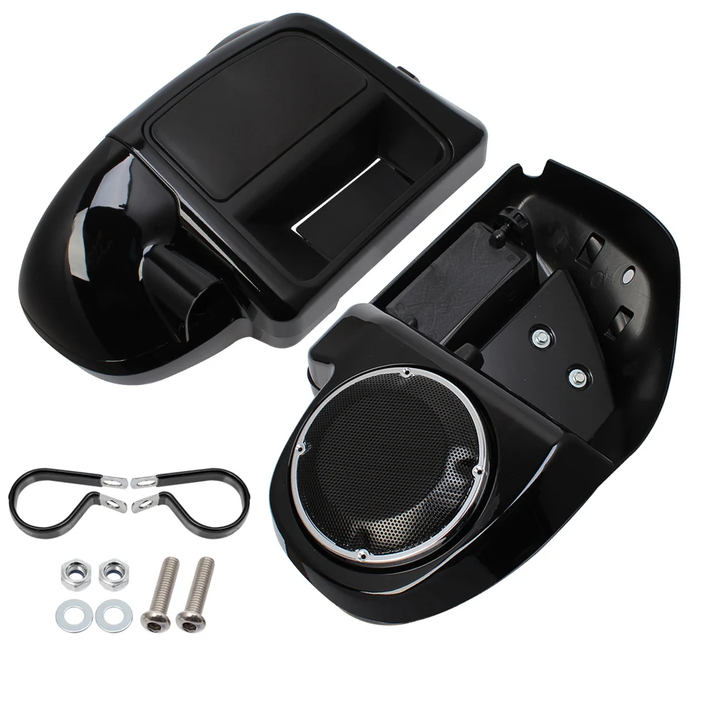 Светильник гкая черная Колонка для мотоцикла 6 5 дюйма нижняя вентилируемая