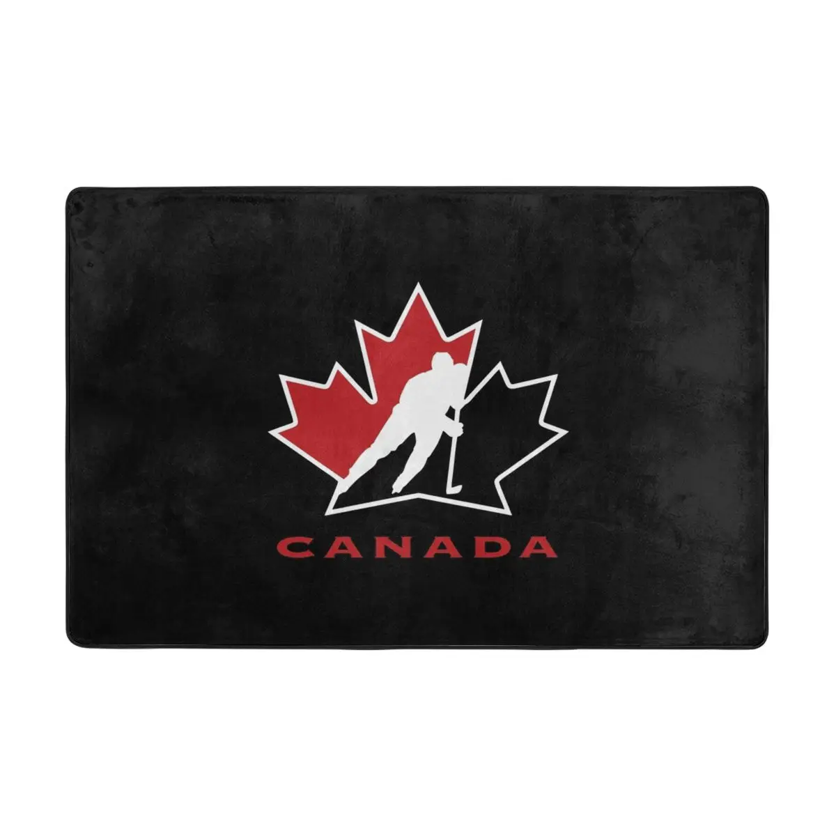 

Team Canada Logo Merchandise Doormat Carpet Mat Rug Polyester Anti-slip Floor Decor Bath Bathroom Kitchen Balcony 60*90