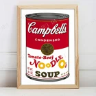 Томатная говядина суп-Энди Warhol Художественная печать, поп-арт, рисунок в стиле поп-арт, Постер Энди Warhol, современное искусство