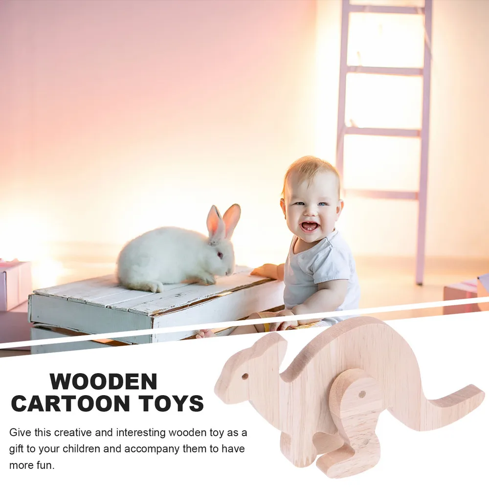 

1pc Children Wooden Creative Desktop Adornment Wooden Crafts