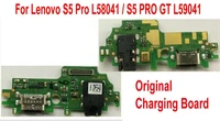 100 original usb charging board charge flex cable for lenovo s5 pro l58041 s5pro gt l59041 motherboard main board flex