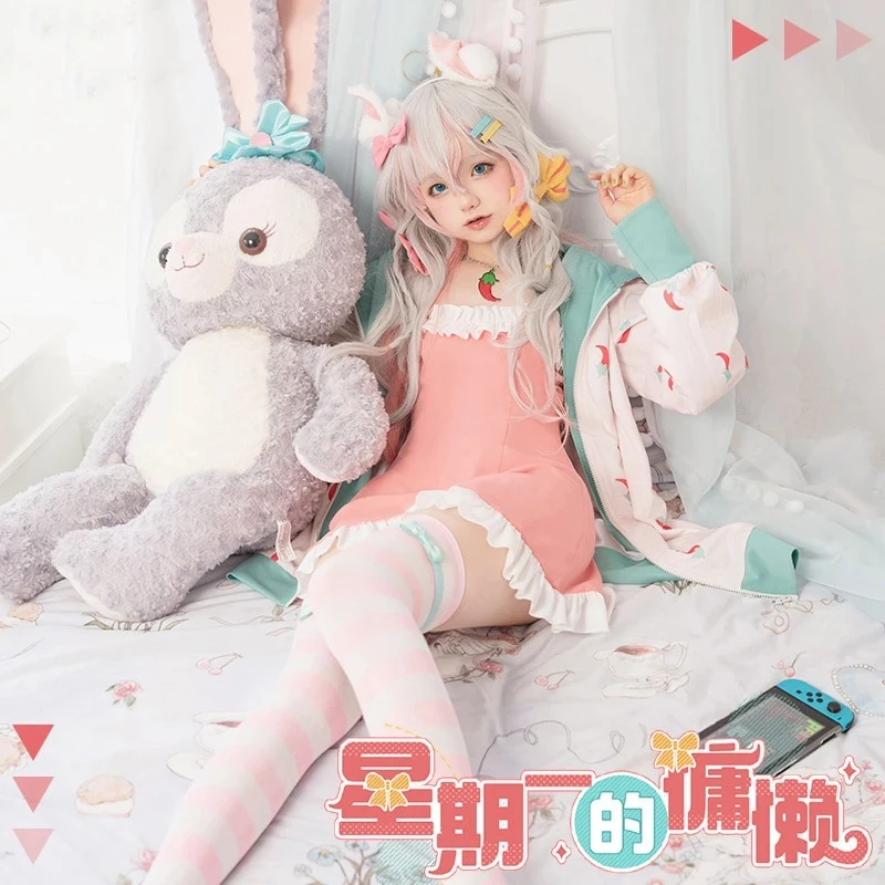 Аниме Hololive VTuber пятиконечная звезда Nana понедельник без шнурков на каждый день