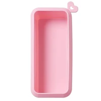 silicone mold diy cake baking tool toast bread mold bread pan cake pastry tray non stick loaf baking dishes kitchen bakeware