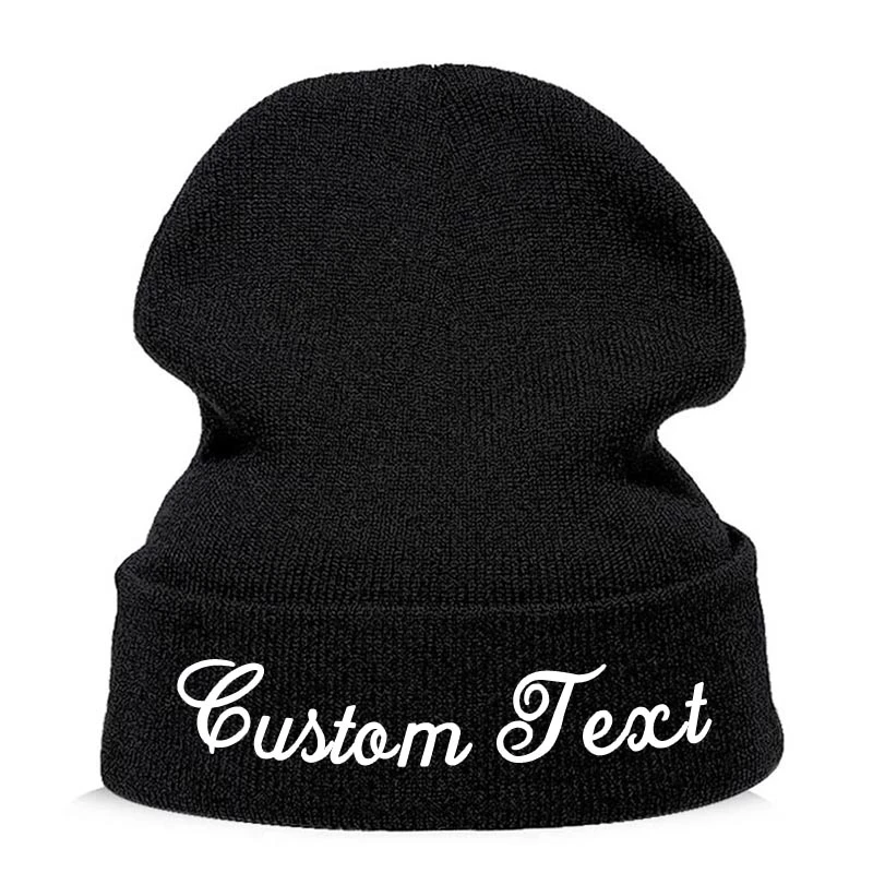 Спроектируйте свою собственную шапку пользовательская шапочка с принтом или