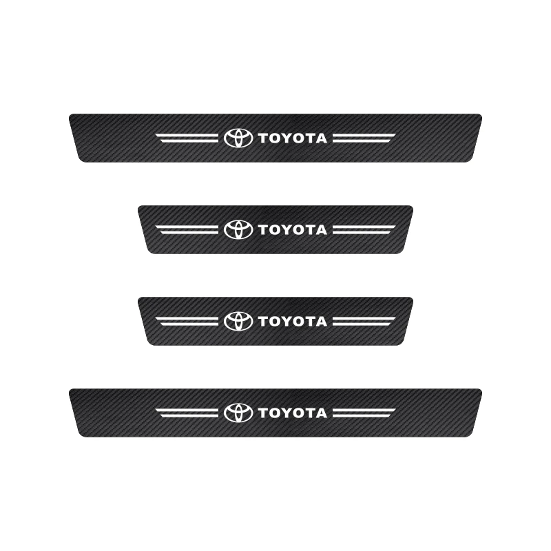 

Car Door Stickes Auto Models Leather Protection Paste Decal Applique Suitable For Toyota Rav4 BMW E46 G20 Collision Personality