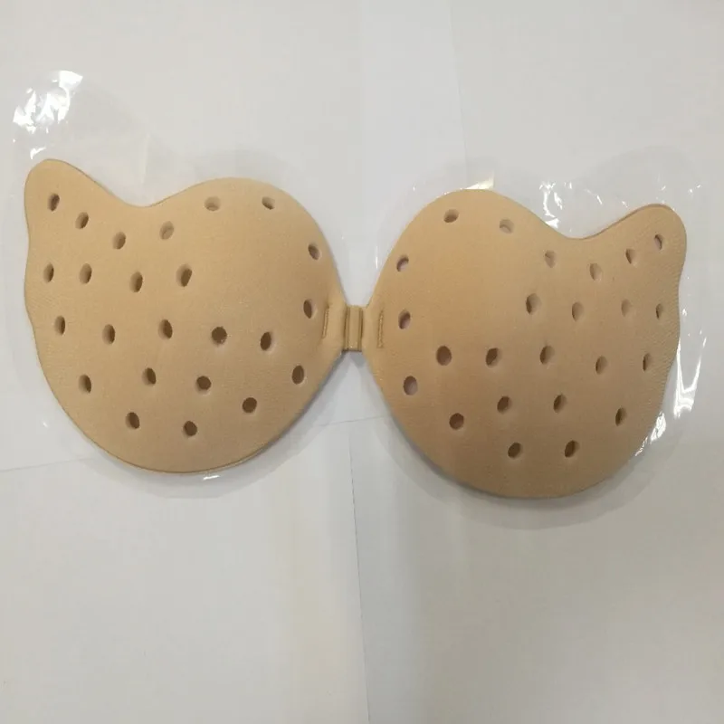 Sexy Lingerie Fly Bra Adhesive Invisible Bras for Women Solid Sticky Gel Seamless Strapless Silicone Bra Lady Push Up Bralette