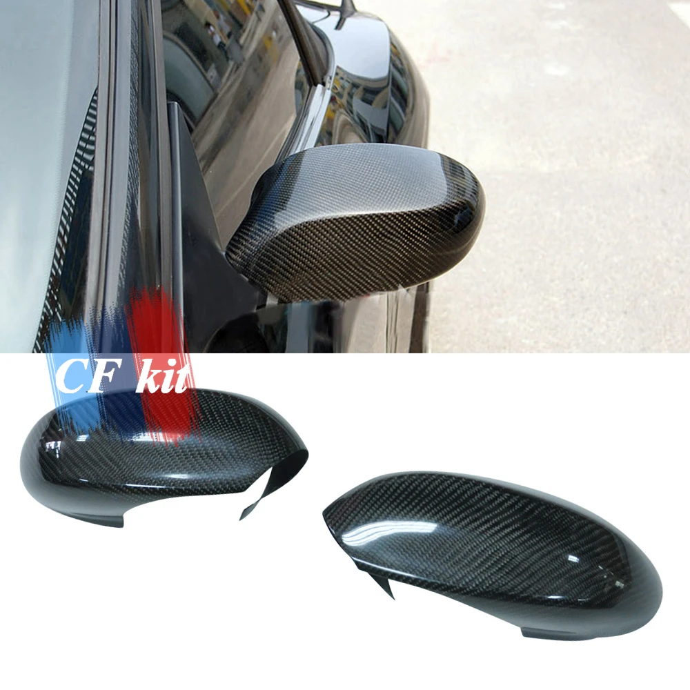 Реальные углеродного волокна крышка зеркала заднего вида наклейки для BMW Z4 E85