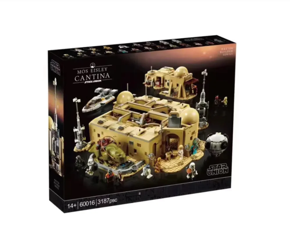 

DIY New Mos Eisley Cantina The Ucs Razor Crest By Model Star Toys &wars Building Blocks Bricks Kids Christmas Toys Gifts