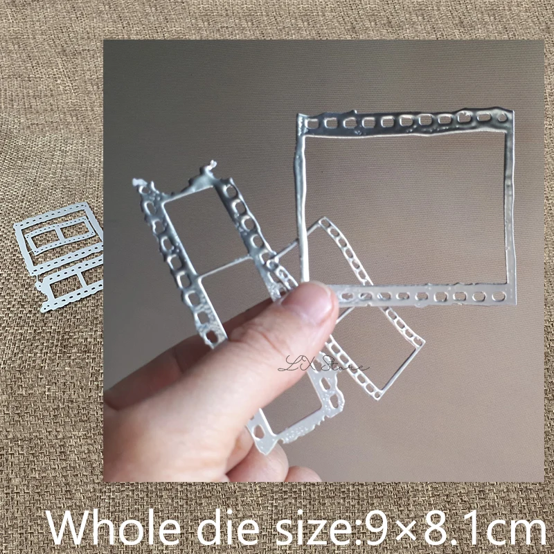 

XLDesign Craft Metal Cutting Dies stencil mold 3pcs Movie film decoration scrapbook Album Paper Card Craft Embossing die cuts