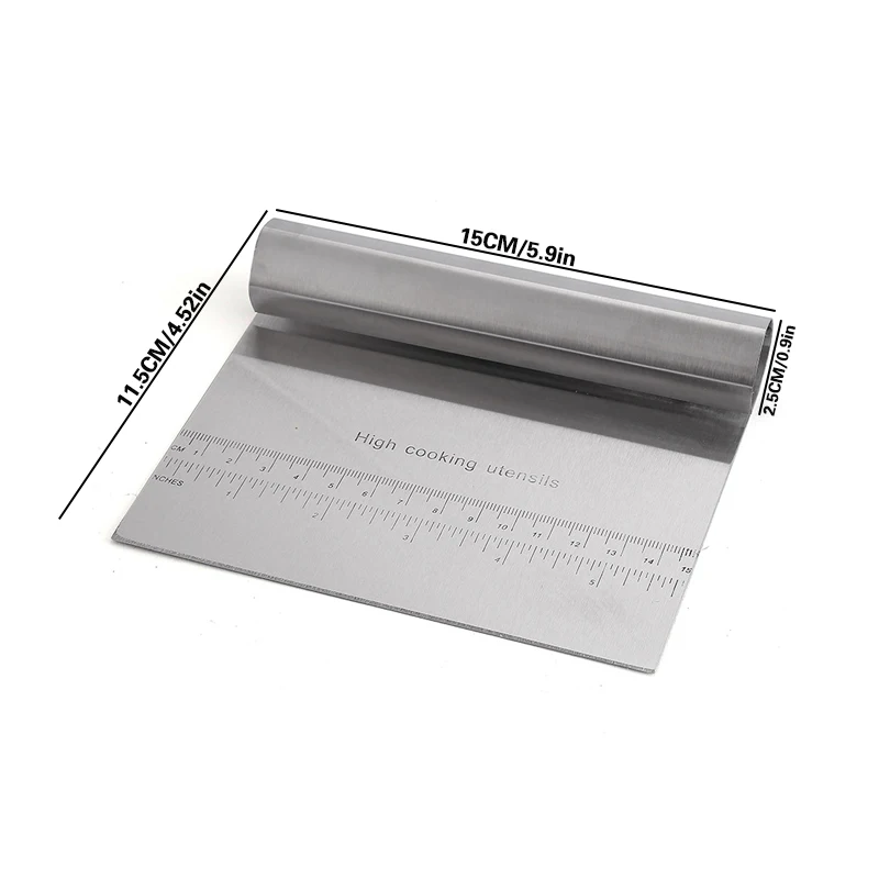 Нож для резки теста нержавеющая сталь принадлежности выпечки шпатель торта