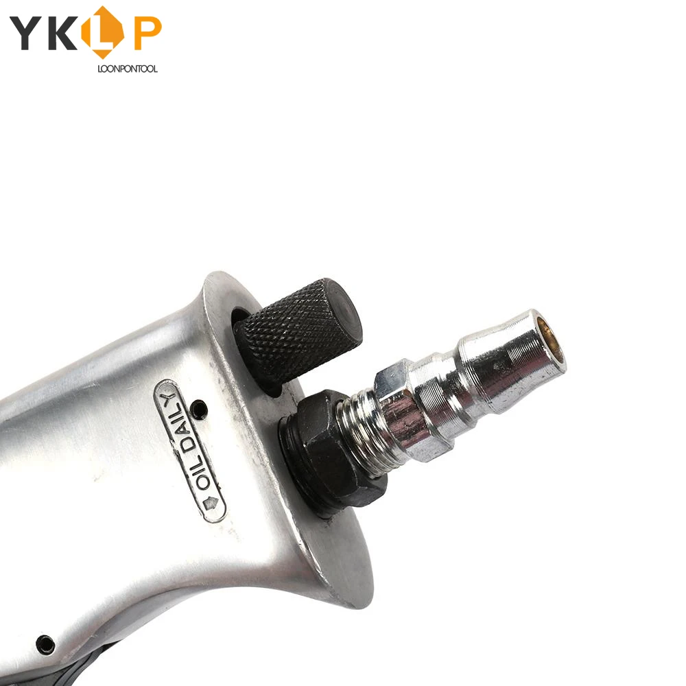 

Pneumatic Tool 1/4" 150mm Handheld Pistol Gas Shovels Air Hammer Small Rust Remover Pneumatic Tools with 4 Chisels