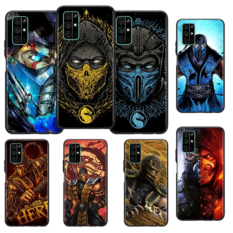 

Mortal Kombat Shockproof Cover For Huawei Honor 9 9S 9A 9C 9X 9N 9i V9 10 10i 10X X10 Lite Pro Soft Phone Case