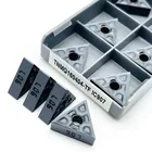 Токарные инструменты TNMG160404 TNMG160408, 10 шт., карбидные вставки, высококачественные внешние токарные инструменты TNMG 160404, стальные детали