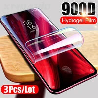 3pcs hydrogel film on the screen protector for xiaomi poco x3 pro f1 f2 f3 screen protector for poco x3 gt m3 m4 pro 5g non glas