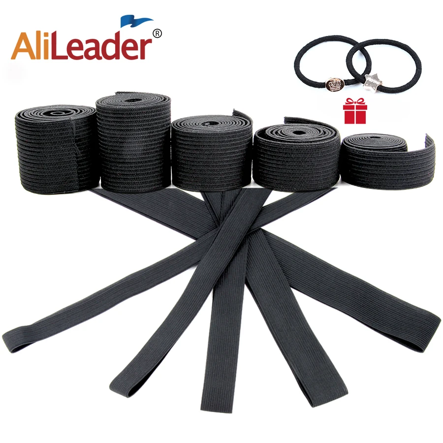 

Alileader 1 M Black Elastic Band Stretch Knitting Sewing Elastic Spool Elastic Bands High Elasticity Heavy Stretch Sewing Tools