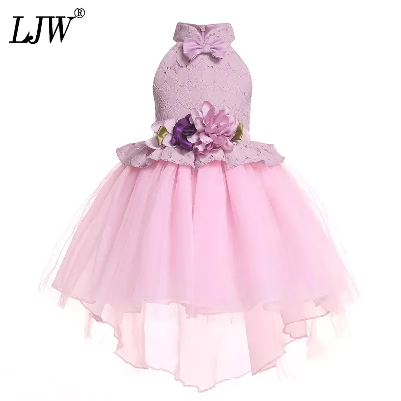 Платье для маленьких девочек одежда кружевное детское платье Вечерние