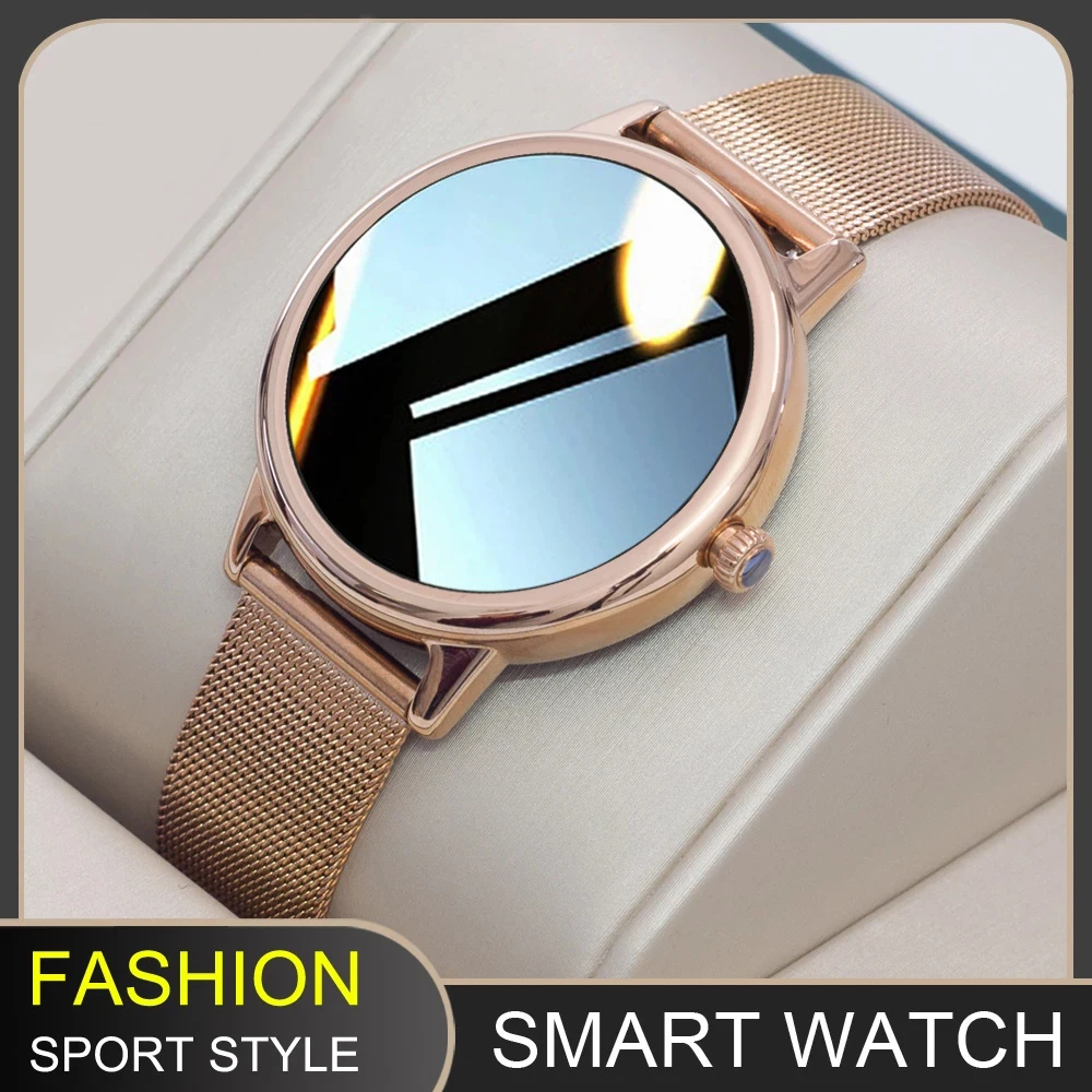 

2021 New Woman Smart Watch Women Physiological Heart Rate Blood Pressure Monitoring For Android IOS Waterproof Ladies smartwatch