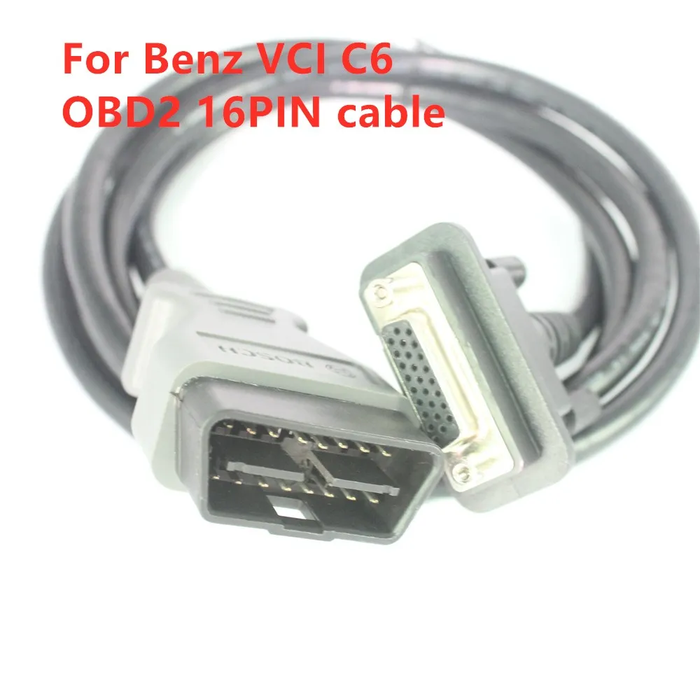 Acheheng Car OBD2 Cables for Benz MB Star C6 Auto diagnostic tool  obdii 16PIN VCI SD Connect C6 OEM OBD2 16PIN Connector Cable