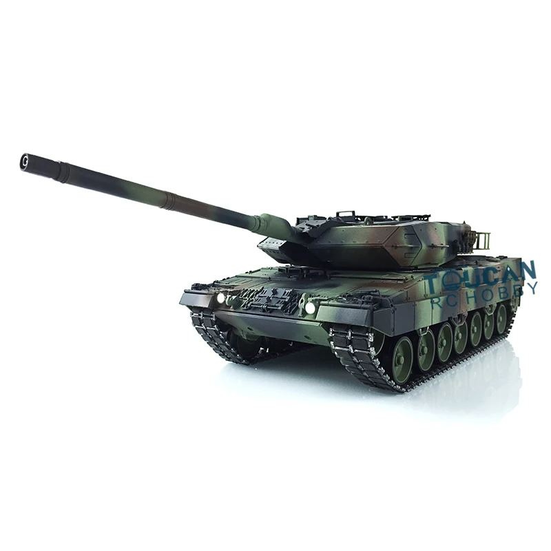 1/16 заказной полностью металлический Leopard2A6 RC Танк 3889 модель Heng длинная