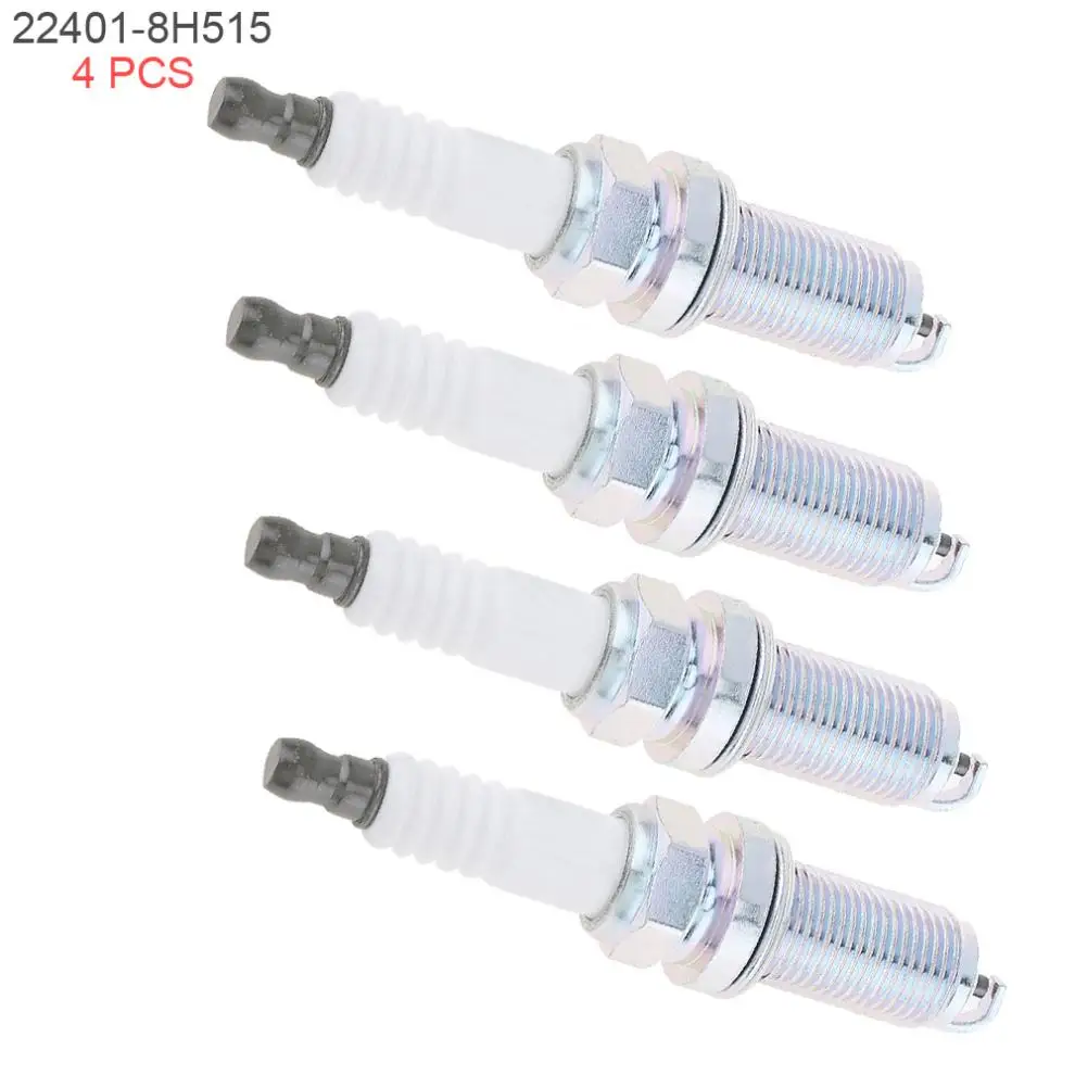 4 шт./компл. зажигания автомобиля Вилка Иридиевые свечи насадки 22401 8H515 Подходит