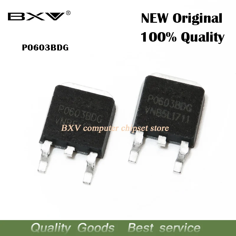 10 шт. P0603BDG P0603BD P0603 MOSFET TO 252 Новый оригинал|Интегральные схемы| |
