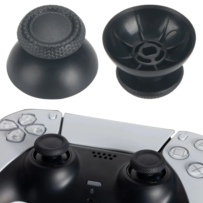 

2Pcs Replacement Joystick Caps for PS5 Gamepad Controllers, For PS5 Thumbsticks Cover Thumb Grip Stick Cap